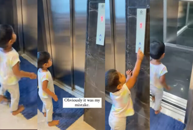 Mom tells daughter to ‘call the lift’; Watch viral