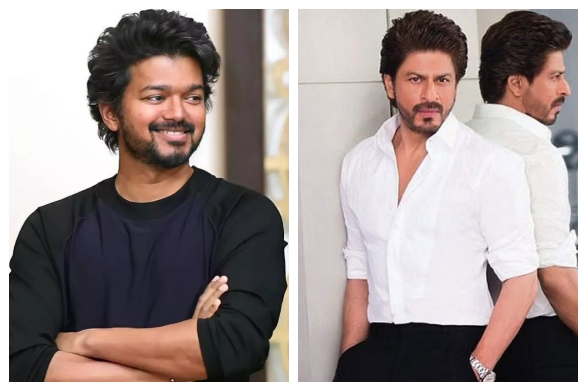 Thalapathy Vijay and Shahrukh khan