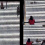 Vidoe of giant slide made people laugh and fear; Watch