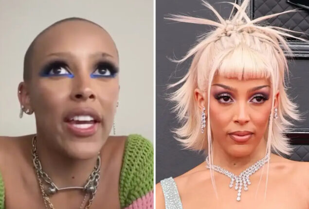 Doja Cat gave befitting reply to trolls on her new look