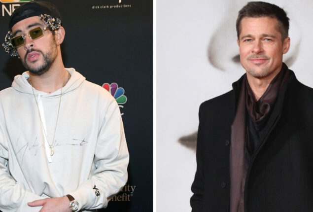 Brad Pitt shares advice to Bad Bunny on surviving stardom