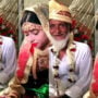 Netizens feel sorry for the young bride to marries old man