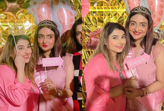 Javeria Saud slays in recent pictures at her friend’s baby shower
