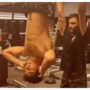 Ishaan Khatter does upside-down crunches to build power.