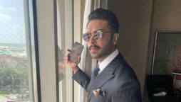 Watch: Fahad Mustafa wins hearts with new BTS video