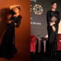 Mahira Khan and Deepika look gorgeous in black sarees