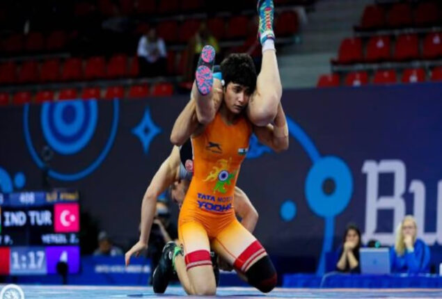 Pakistan’s Tayyab Raza lost his Bronze after being defeated by Indian opponent in wrestling at Commonwealth Games 2022