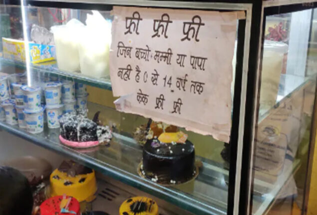 Netizens delighted with bakery free cakes for orphans