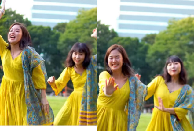 Japanese dancers perform Kahin Aag Lage Lag Jaave; Watch viral