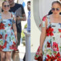 Jennifer Lopez flaunts in mini floral dress in Capri