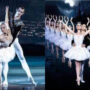 Ukrainian ballet dancers perform on a stage in the US
