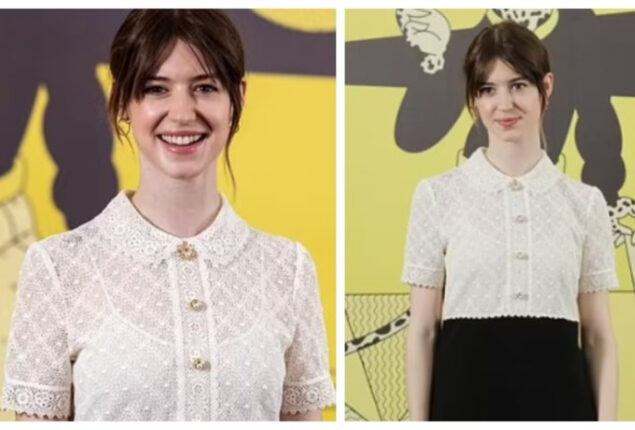 Daisy Edgar-Jones looks absolutely beautiful in this gorgeous outfit