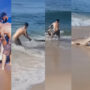 Man wrestles with shark at Smith Point Beach goes viral| Watch