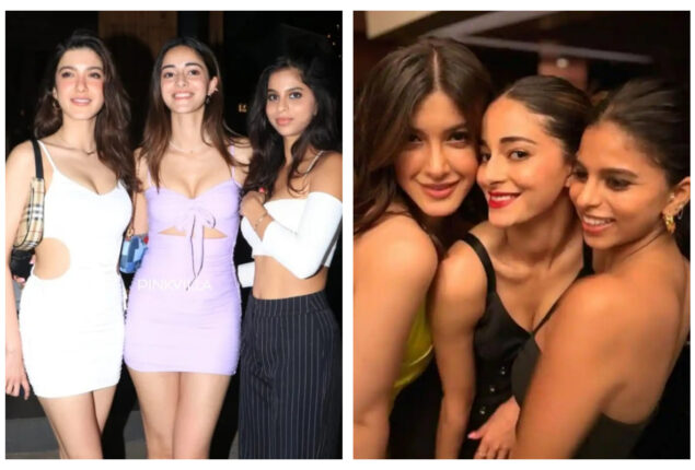 Ananya Panday gives acting advice to Shanaya and Suhana