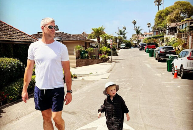 Ant Anstead explains how son Hudson wore Renée Zellweger’s coat