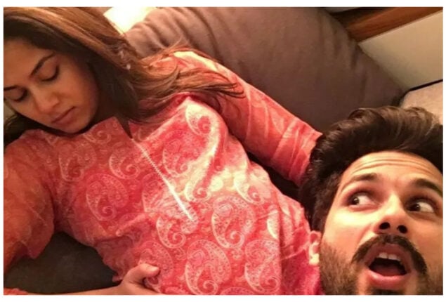 Mira Kapoor drops PIC with Shahid Kapoor when she was pregnant with Misha
