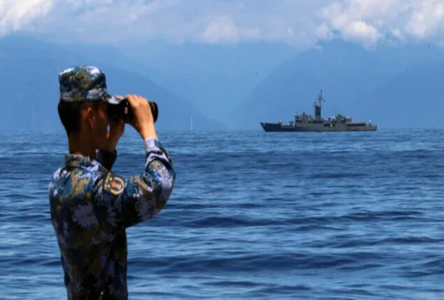Taiwan says China is practising an invasion strike