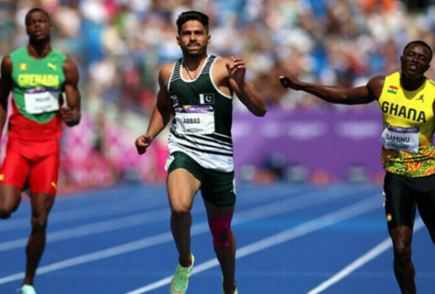 Pakistan’s Shajar Abbas finished last in 200m race final at Commonwealth Games 2022