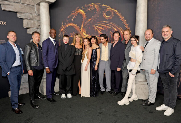 House of the Dragon launches its world premiere in Los Angeles
