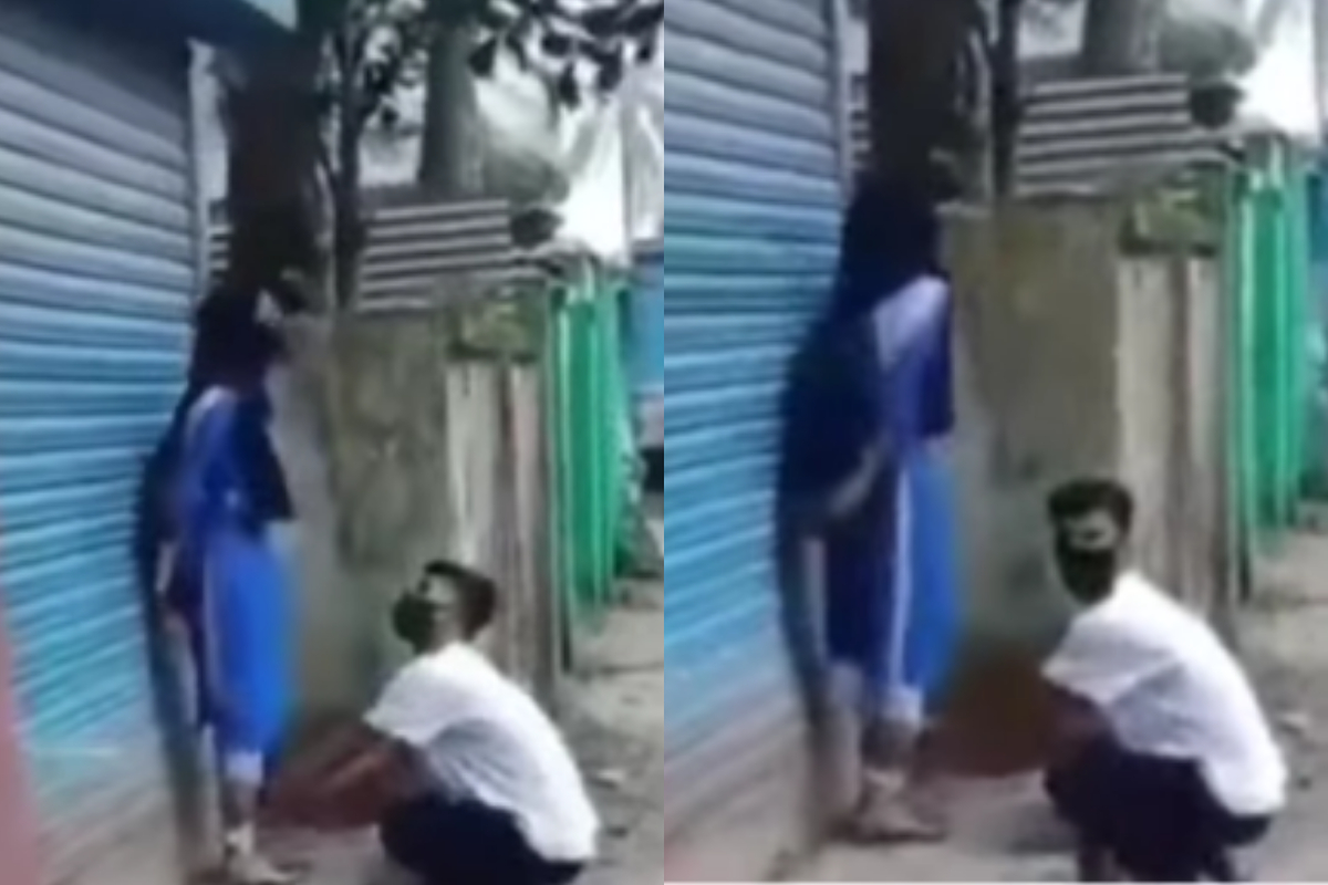Boy begging for his true love