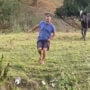 Viral Video: Man falls into pond while fleeing charging cattle