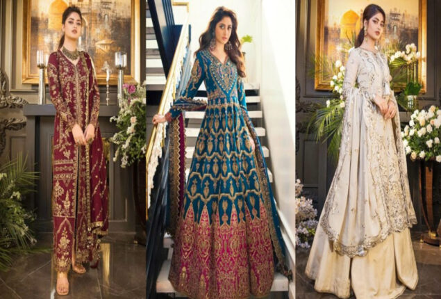 Sajal Aly exhibits her stunning looks in Asim Jofa’s recent collection