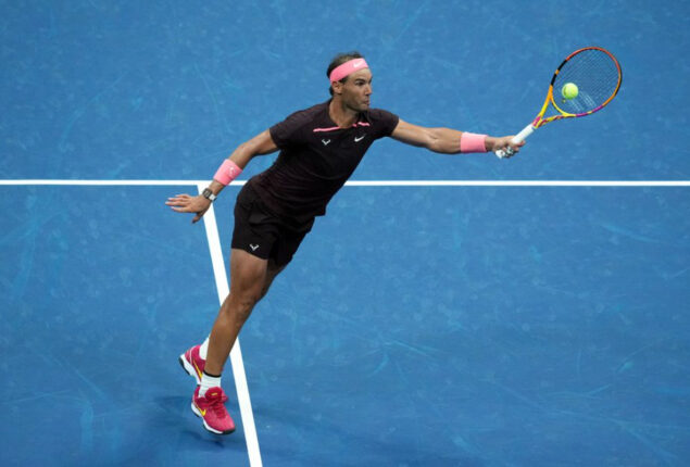 Rafa Nadal downs wildcard Hijikata U.S. Open return