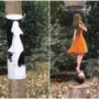 Viral Video: Artist creates 3D painting optical illusion on tree trunk