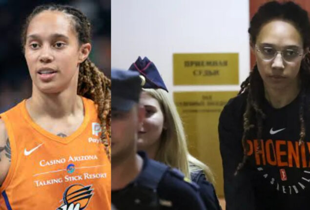 Russian court sentenced Brittney Griner for nine years on drug charges