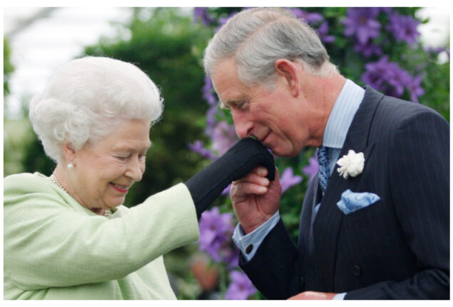 Prince Charles and Queen Elizabeth