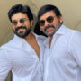 Ram Charan celebrates his father’s 67th birthday with him