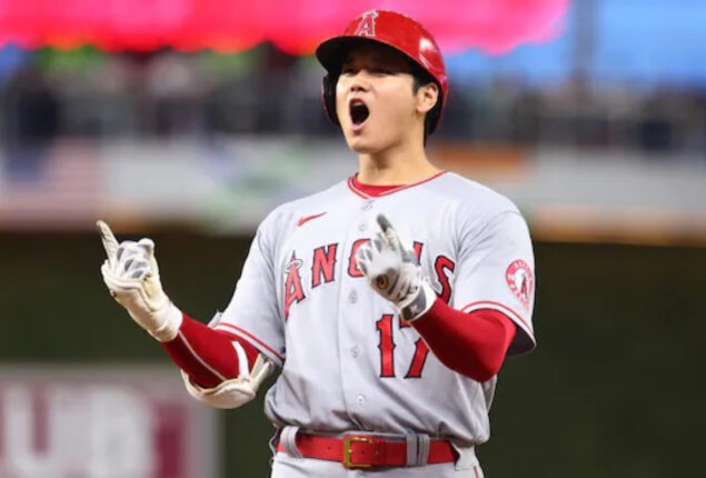 Shohei Ohtani matched Babe Ruth record in US and won top male athlete award