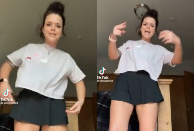 TikTok Woman Bumped Into Bed While Filming, Becomes Meme