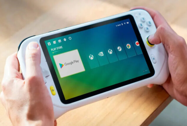 Logitech handheld gaming console leaked images before launch