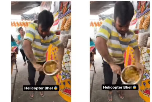 helicopter bhelpuri