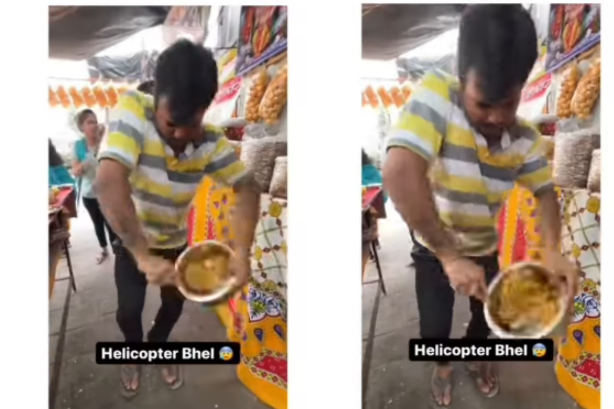 helicopter bhelpuri