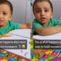 Watch: Too relatable, hilarious is child anger when asked to do homework