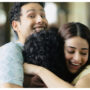 Siddhant Chaturvedi embraces Ananya Panday, Adarsh Gourav as Kho Gaye Hum Kahan ends.