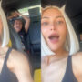North West does not like her mom Kim Kardashian filming her while singing