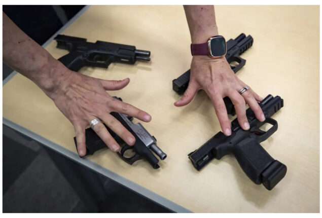 Handgun imports will be prohibited in Canada pending a total freeze