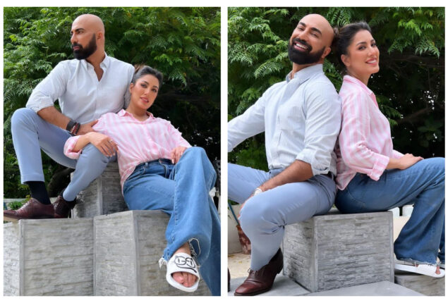 BTS From Their Upcoming Telefilm of Mehwish Hayat and HSY
