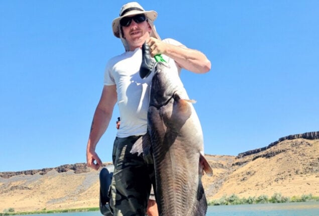 Idaho man catches state-record 42.5-inch long catfish