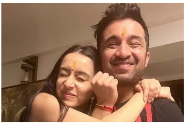 Shraddha Kapoor and Siddhant Kapoor celebrate Raksha Bandhan