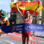 Miguel Angel Lopez won men’s 35km race walk in European Athletics Championships