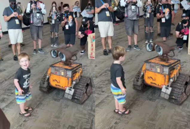 Wall E robot