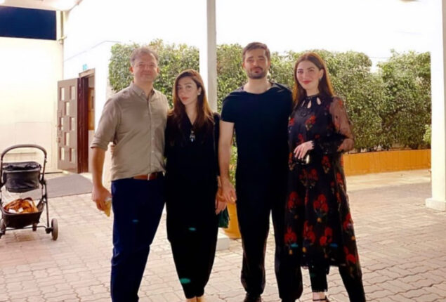 Hamza Ali Abbasi, Aisha Khan’s family enjoys quality time