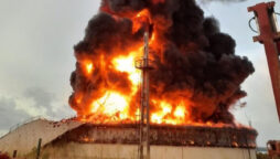 Cuba fuel depot fire,