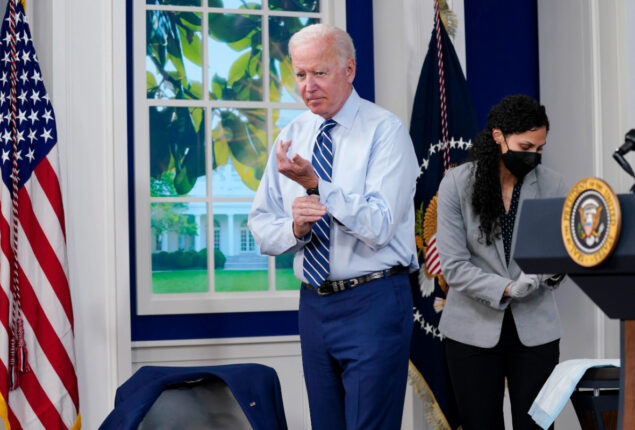 White House physician says Joe Biden tests negative for Covid-19