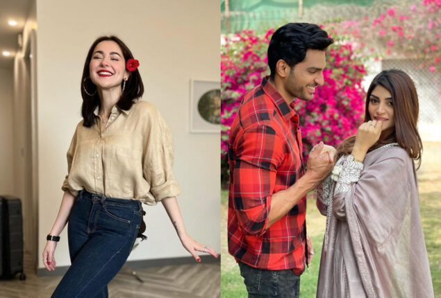 Zoya Nasir and Hania Aamir excite fans  with BTS video from ‘Mere Humsafar’