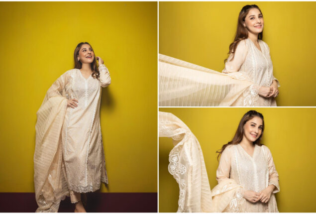 Hina Altaf keeps her festive style shining gorgeously